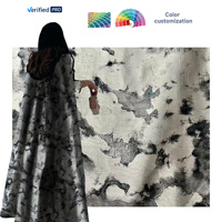 Tela KOSHIBO de Alta Calidad con Estampado de Múltiples Diseños, Relleno Negro, 100% Poliéster, para Vestidos de Verano y ABAYA, Gran Oferta 2026