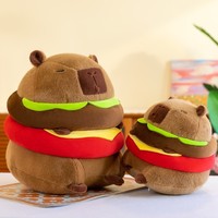 Vente chaude Personnalisé En Peluche Capybara Jouets En Peluche Commissions Cadeaux Surprise pour Enfants Animaux En Peluche Jouets