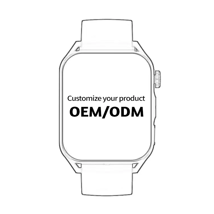 OEM Licht benutzer definierte Smartwatch Größe Verpackung Produkt design ODM usw. Smartwatch