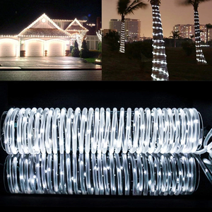 Guirlandes lumineuses <span class=keywords><strong>LED</strong></span> solaires à piles, 33 pieds, 66 pieds, 100 pieds, 160 pieds, pour mariage en plein air, fête, patio - Product Image 5
