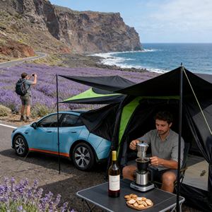 Abri <span class=keywords><strong>de</strong></span> hayon <span class=keywords><strong>de</strong></span> camion durable avec fermetures éclair robustes et tissu Oxford <span class=keywords><strong>pour</strong></span> une utilisation en plein air à long terme - Product Image 3