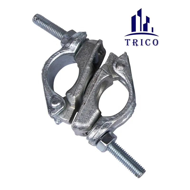 Factory Price Building Material Drop Forged BS1139/EN74 Fixed Clamp Swivel Clamp Scaffolding Coupler