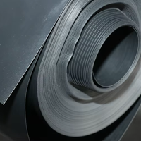 Géocomposite de drainage 3D en HDPE pour tissus en gros, géotextile à fibres longues, géonetto pour le drainage des décharges, des routes et des jardins, style uni