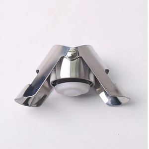 Custom Logo Stainless Steel Champagne <b>Bottle</b> Sparkling Wine Preservation Silicone Seal <b>Stopper</b> - Product Image 2