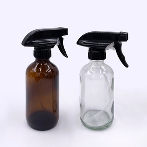 500ml Refillable Empty Anti-UV Amber <b>Glass</b> <b>Spray</b> Bottles Container with Triggers Caps for Essential Oils Lotions Perfumes - Product Image 4