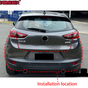 Protector de Parachoques Trasero Anticolisión, Panel de Carrocería para <span class=keywords><strong>Mazda</strong></span> <span class=keywords><strong>CX3</strong></span> CX-3 2016-2022 OEM D10J-50221 - Product Image 6