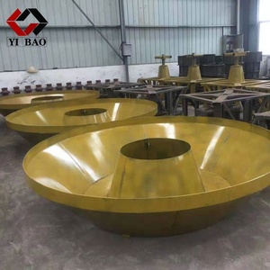 Mini attrezzature per la pulizia a umido pan mulino per il rock miniere d'oro pianta minerali mulino di macinazione macchina - Product Image 3
