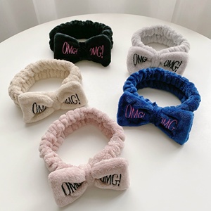 Diademas de pelo de diseñador <span class=keywords><strong>para</strong></span> mujer y niña, bandana con lazo de piel sintética, banda <span class=keywords><strong>para</strong></span> el pelo de Omg, accesorios <span class=keywords><strong>para</strong></span> el cabello, banda <span class=keywords><strong>para</strong></span> Spa - Product Image 3
