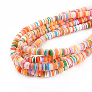 Perle rotonde di argilla polimerica 4mm 6mm colorato sottile distanziatore <span class=keywords><strong>perline</strong></span> di argilla all'ingrosso per la creazione di gioielli - Product Image 6