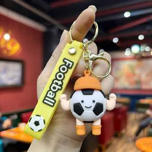 Llavero de Plástico 2026, Diseño de Fútbol de Dibujos Animados, Muñeco 3D, Llaveros para Coche, Colgante para Bolsa, Venta al por Mayor, Hecho en China, Estados Unidos, Canadá, México, Modelo WS28 - Product Image 5
