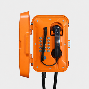 Téléphone analogique de <span class=keywords><strong>chantier</strong></span>, résistant aux intempéries, pour environnements de travail difficiles, outil d'appel fiable et robuste - Product Image 1