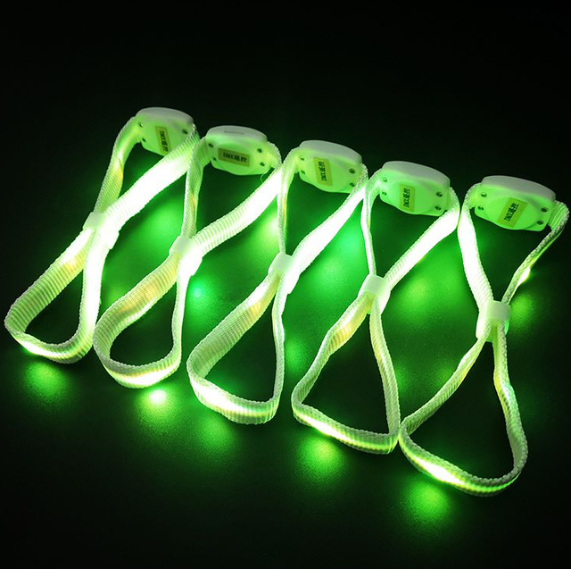 Concert Wireless Lighting Wristband Remote Control Dmx Flash Event Party Supplies LED Promotional Bracelet