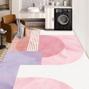 Alfombra de PVC para Balcón con Patrón Geométrico, Impermeable y Fácil de Limpiar, para Uso en Exteriores - Product Image 4