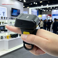 Vente flash : Mini scanner de codes-barres portable Bluetooth laser 1D 2D pour Android et iOS