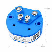 K Type Thermocouple Temperature Transmitter Module 4-20mA Output DC24V 0.2% FS Resin Head Mount IP65 USB Industrial High Temp