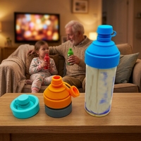 Couvre-boîtes de soda en silicone multi-usages, réutilisables, anti-poussière, anti-déversement, adaptateur de bec verseur, accessoire de boisson portable, emballage personnalisé