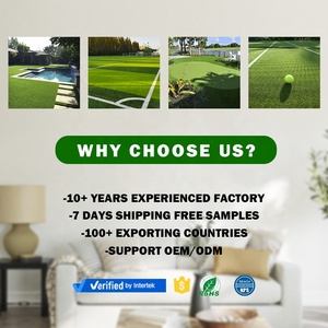 Linwoo Chất lượng cao phổ biến cảnh quan cỏ xanh Thảm cỏ nhân tạo không thấm cho trong nhà và ngoài trời - Product Image 6
