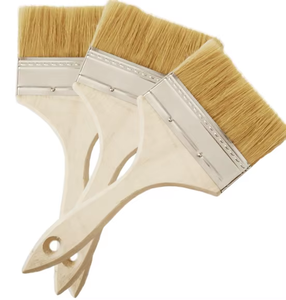 Vente directe d'usine <span class=keywords><strong>pinceau</strong></span> à poils souples avec manche en bois Construction outil à main brosse à colle - Product Image 6