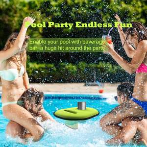 Portavasos Flotante para Piscina, Bolsa de Neopreno para Teléfono, Flotador para Adultos, Bandeja Flotante para Bebidas - Product Image 6