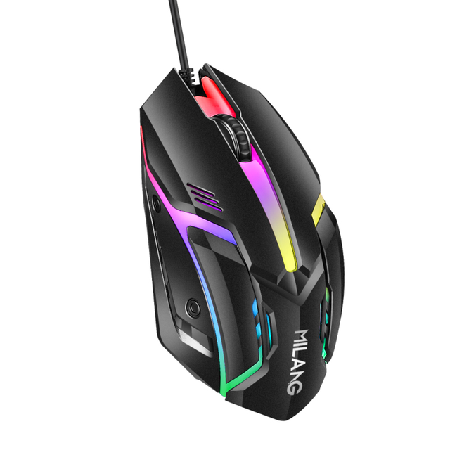 OEM Mi Lang M3 2026 Gaming Mouse-USB Interface Programmable Buttons LED Backlit 1000-1200 DPI