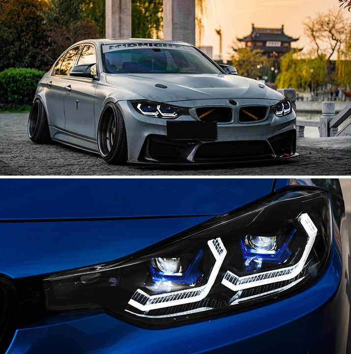 Source Factory LED Car Headlights 6000k Xenon Halogen Front HeadLamp ...
