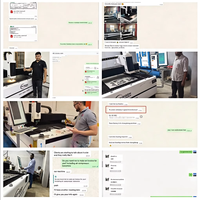 Hoysook Máquina de Corte Láser de Fibra de Mesa Única Automática con Software de Control CNC de 6000W, 8000W, 12000W, 15000W, 20000W
