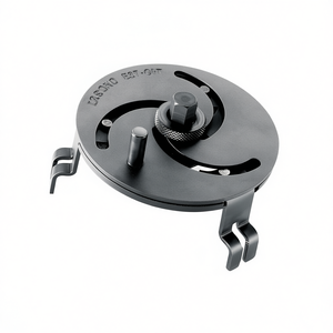 Placa adaptadora tipo llave H 446 con perilla de bloqueo y clips de montaje para fijación de herramientas - Product Image 2