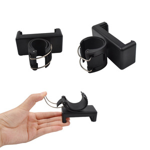 Palo de selfie telescópico de 1500 mm de aluminio plegable con abrazadera para teléfono para uso con GoPro y teléfonos inteligentes - Product Image 2