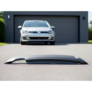 Alerón Trasero para Volkswagen Golf 2009-2013, ABS, Acabado Mate, Diseño de Cubierta Recta, Instalación con Pegamento o Tornillos, por RPC - Product Image 1