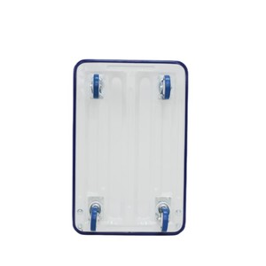 Carrello Pieghevole in Acciaio con 4 <span class=keywords><strong>Ruote</strong></span> Silenziose in PU <span class=keywords><strong>per</strong></span> Negozi, Magazzini e Logistica - Product Image 6
