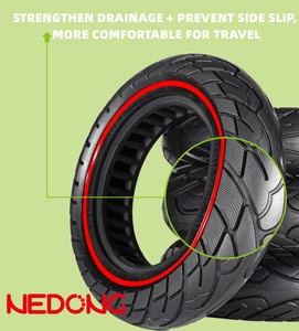 Neumáticos de Repuesto Nedong 10x2.5 36groove Serie Original Light Elastic para Patinetes o Scooters Eléctricos Xiaomi Inokim - Product Image 4