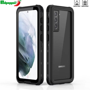 Pour <span class=keywords><strong>Samsung</strong></span> <span class=keywords><strong>galaxy</strong></span> S Series / S24 S23 S22 Ultra + corps complet magnétique étanche IP68 plongée sous-marine natation étui antichoc - Product Image 2