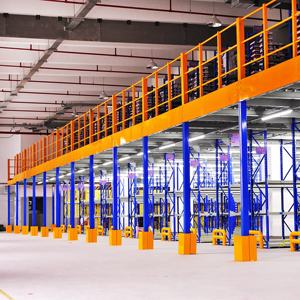 מבנה פלדה יציב אחסון משטחים מתכת עמיד חובה כבדה מרזאנין - Product Image 4