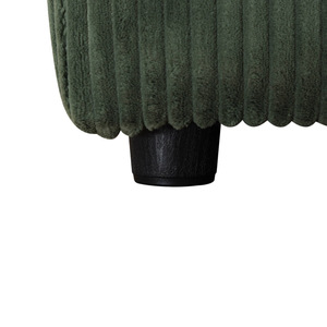 American Vintage muebles de sala de estar cuadrado Modular sofá seccional conjunto de sofá grande de tela de pana conjunto de sofá - Product Image 5