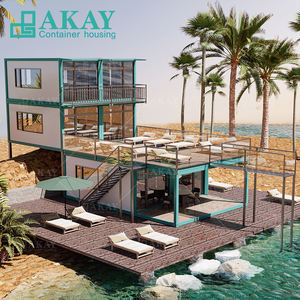 Bord de <span class=keywords><strong>mer</strong></span> Villas de luxe à deux étages Casa Prefabricadas <span class=keywords><strong>Immobilier</strong></span> abordable Maison modulaire en conteneur Maison préfabriquée - Product Image 2