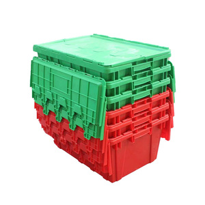 Moving Bins Plastic Crate for Toys Stackable and Nestable Storage Square Plastic Box Crates