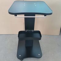Chariot de beauté portable avec 4 roues, support mobile pour équipement de salon IPL RF Cavitati0n, rangement et organisation
