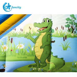 Personnalisation en gros Gonflable Toboggan <span class=keywords><strong>Crocodile</strong></span> Gonflable Toboggan Toboggans Gonflables pour Enfants - Product Image 5