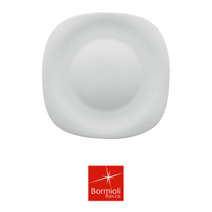 จานแบนพาร์มาสแควร์ 27 × 27 ซม. แก้วสีขาวบอร์มิโอลี ร็อคโก - Product Image 4