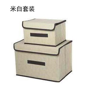 Clothing Organizer <b>Storage</b> <b>Box</b> Rectangle Foldable With Lid Large Capacity For Clothing Toys And Other Items - Product Image 3