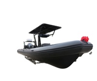 Bateau gonflable en caoutchouc de patrouille de coque en aluminium de la CE Alu Rib760 avec le moteur de YAMAHA 200HP