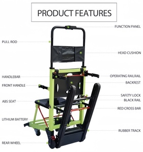 เก้าอี้รถเข็นไฟฟ้าขึ้นบันไดราคาประหยัด พับได้ สำหรับผู้สูงอายุ - Product Image 2