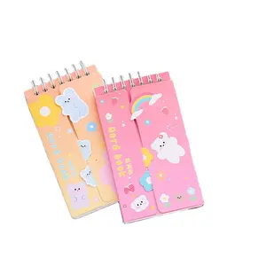 Cartoon English Word Book Notebook School Stationery Mini Words Book Vocabulary Notebook Language Learning Memory Book
