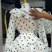 Ensemble jupe taille haute et chemise à manches évasées à volants, nouvelle mode automne 2026, vêtements féminins transfrontaliers Europe-Amérique