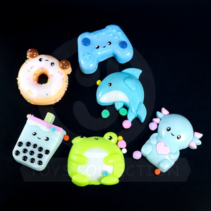 Newest Squeeze Mochi Squishy Animal Toys <b>Rubber</b> & <b>Plastic</b> Cute Frog Decompression Toy Ultra Soft for Adults & Kids 5-7 Years - Product Image 2