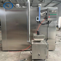 Séchoir rotatif multifonctionnel de 220L pour saucisses, bœuf séché, poisson, canard, cou de poulet, fumoir.