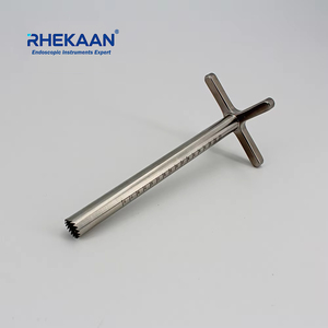 <span class=keywords><strong>Set</strong></span> Kanula Trephine Visual Manual untuk Bedah Tulang Belakang Sistem Endoskopi Transforaminal Instrumen Bedah Tulang dari Baja dan Plastik - Product Image 3