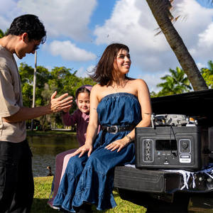 Souop Lifepo4 Lưu Trữ Nhà Tragbare Powerstation Nhanh Phí UPS 1000W Năng Lượng Mặt Trời Máy Phát Điện Bán Buôn Trạm Điện Cầm Tay 1200W - Product Image 5