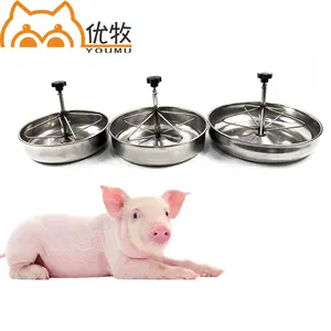 Stainless Steel Feeders Automatic Pig Feeder Trough Piglets Bowl For Piglets Pig Farm