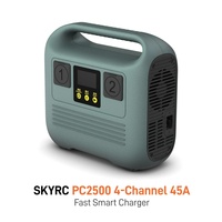Cargador de Baterías Inteligente SKYRC PC2500 de 2500W para Agricultura y Drones, Compatible con Baterías Lipo 12/14S, Multicanal, 100-240V, 45A, Carcasa de Plástico
